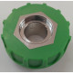 DIN HANDWHEEL GREEN FOR OUTLET - TKPXCV802GN - XSSCUBA